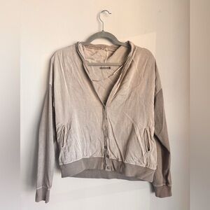 Women's Grey  Button-Up Jacket